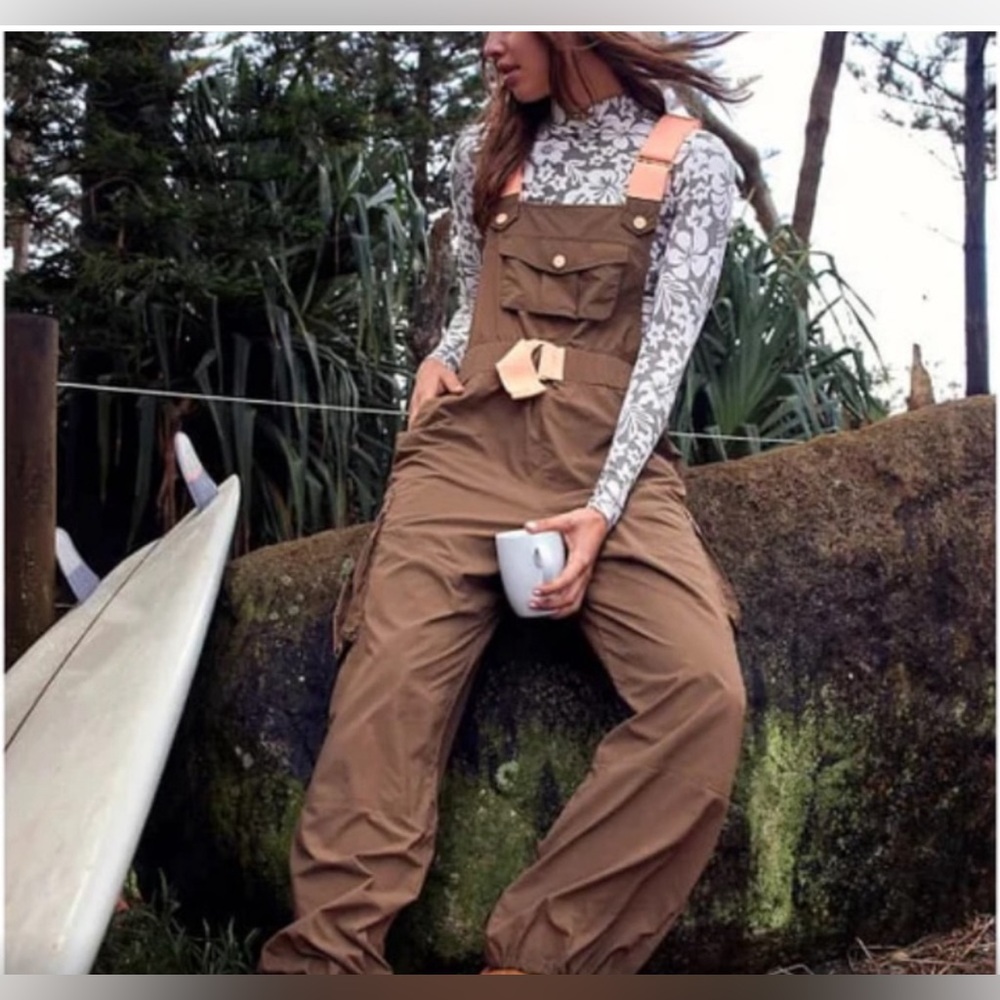 NWOT Free People Morning Meadow Jumpsuit - Picture 4 of 12